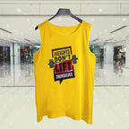 Yellow Jersey Weight Dont Lift Printed [Yellow] | Gym Sando Tanks Top For Men