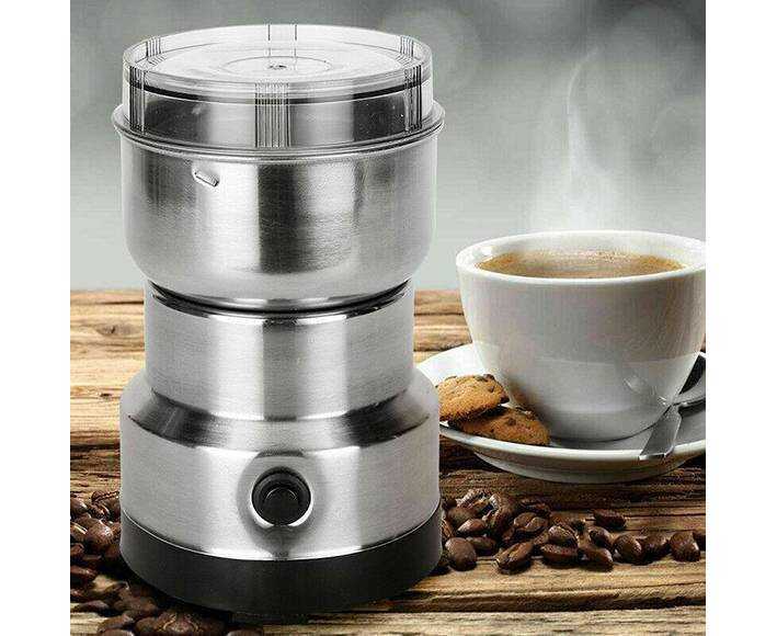 Nima MULTI PURPOSE ELECTRIC COFFEE GRINDER AUTOMATIC COFFEE SPICE BEAN GRINDER STAINLESS STEEL