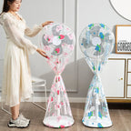 Peva Material Universal Electric Fan Dust Cover Prevent Aging Of Fan Blades Circular Electric Fan Sleeve Electric Fan Cover(random design )