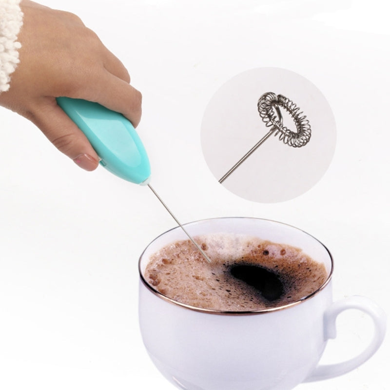 Multipurpose Electric Coffee Beater Handheld Mini Blenders Coffee Mixer Milk Foamer Portable Egg Whisk (random color)