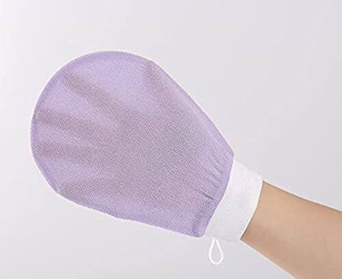 Exfoliating Gloves Dead Skin Remover - Exfoliating Bath Washcloth Scrub Mitt for Body - Exfoliating Massage Mitt Back Scrubber Glove(made in china)