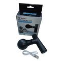 Black Mini Facial Gun – Portable Deep Muscle & Face Massager for Gym and Home Use