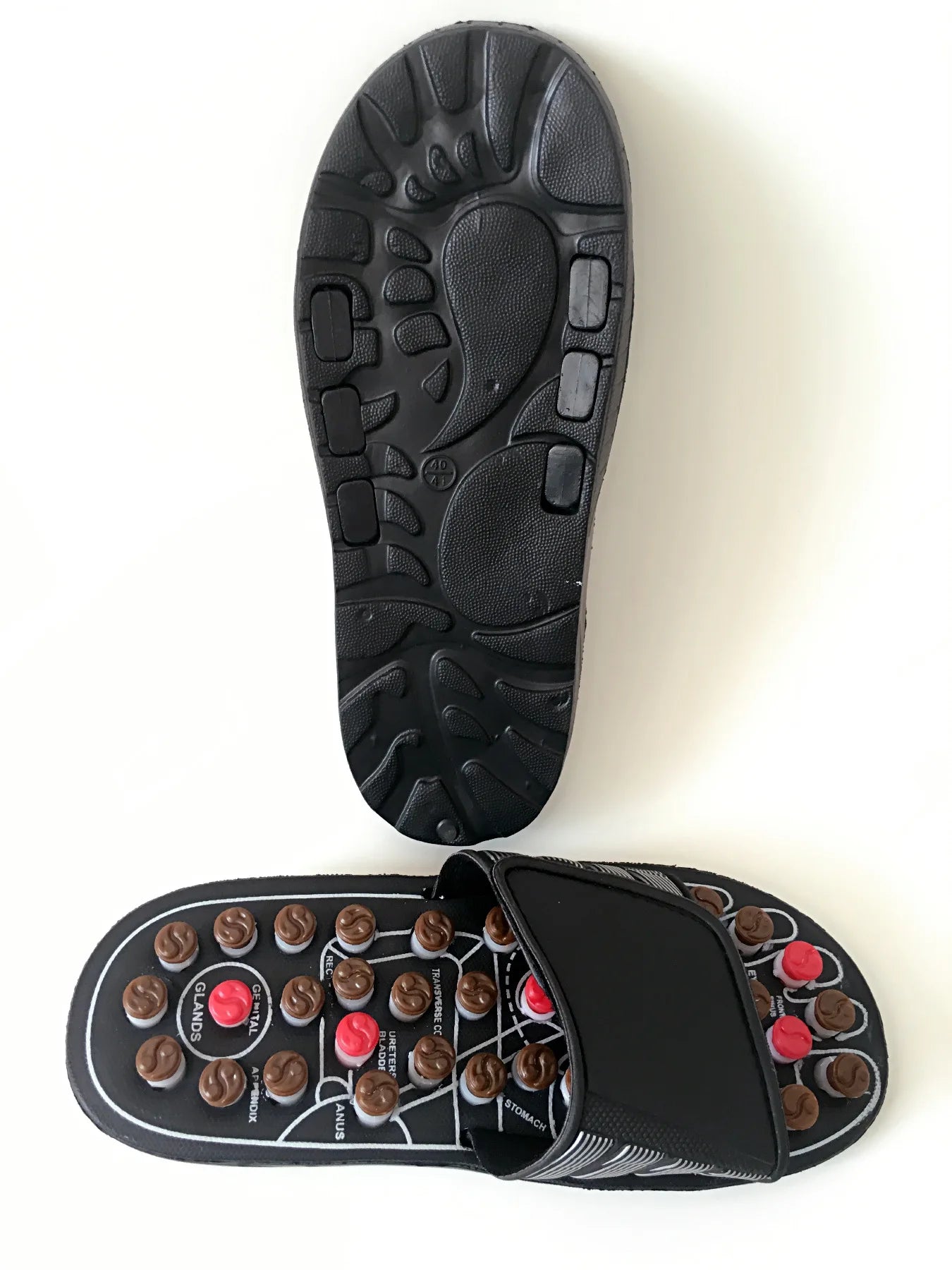 Sugar patients Acupressure Slippers Foot Therapy Massage Slippers Acupuncture Points Non-Slip Reflexology Sandals