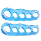 Reusable Gel Toe Separators &amp; Straighteners for Hammer &amp; Overlapping Toes - Unisex ( Random Color )