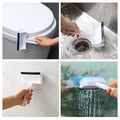 Foam Wiper for window| Glass Cleaning Brush / Squeegee Rubber Window Wiper Cleaner(random color )