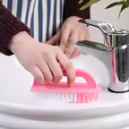Premium Fabric Cleaning Brush, Cloth Brush, Cloth Washing Brush, Fabric Cleaning Brush, Stain Removing Brush, (Random Color))