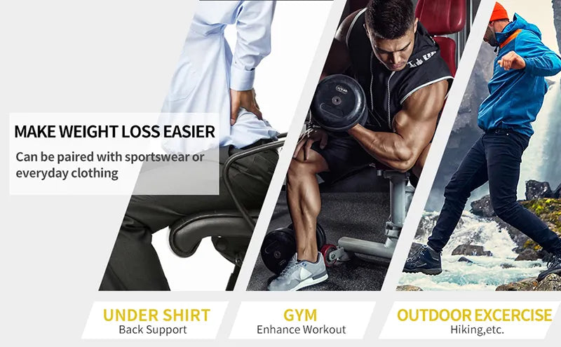 Slim n Fit Body Shaper Vest Shirt - Tank Top Sleeveless Shapewear For Men