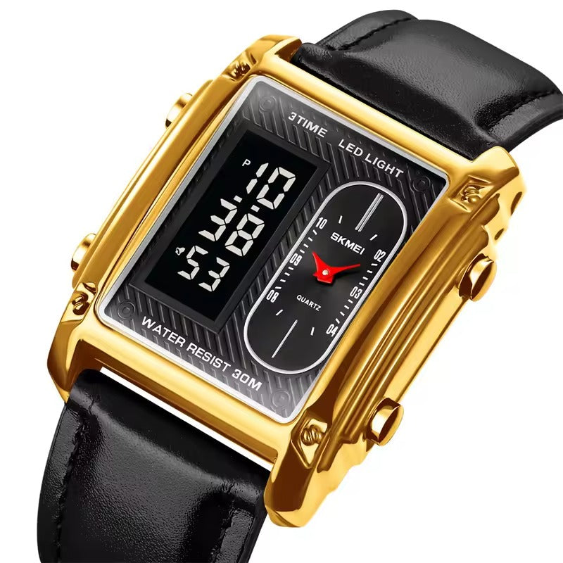 Original Skmei 1868 Boys New Style Design Famous Watch Digital Analog Mens Wrist Watches for Men Luxury Watch - Without Box