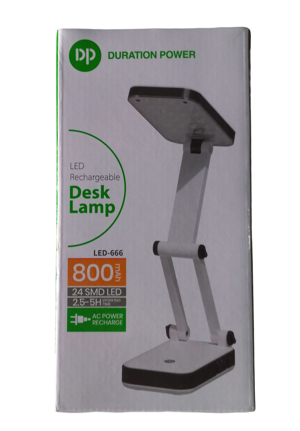 DP LED 666 - Portable Folding LED Desk Lamp with Adjustable Brightness – Travel-Friendly Study &amp; Reading Light