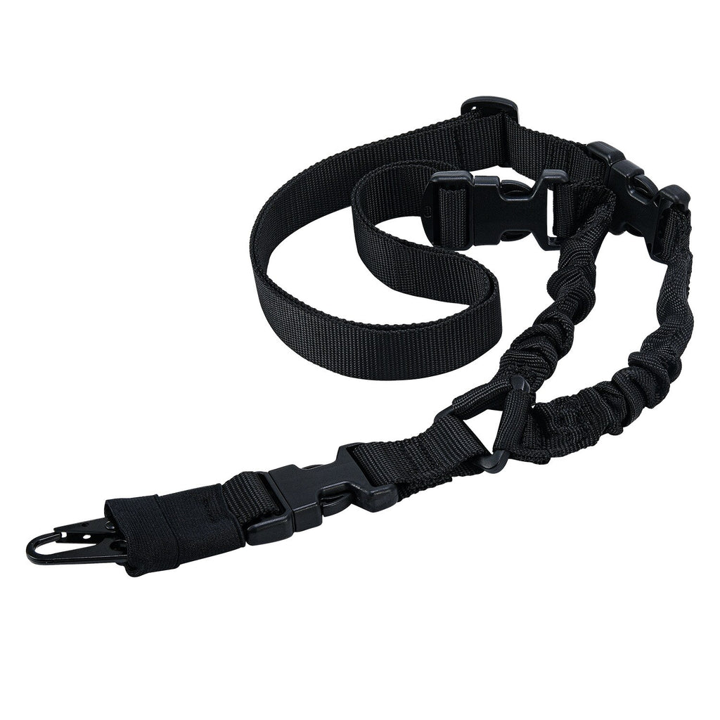 Durable Tactical Rifle Sling for Hunting &amp; Training – Adjustable, Bungee, Quick Detach