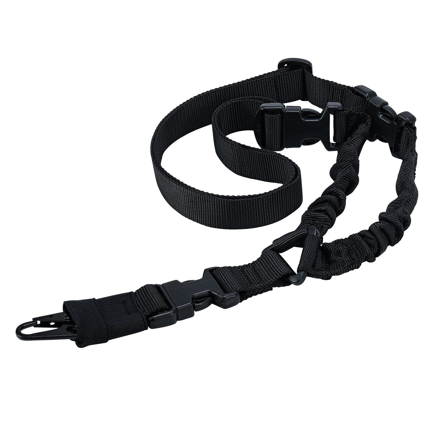 Durable Tactical Rifle Sling for Hunting &amp; Training – Adjustable, Bungee, Quick Detach
