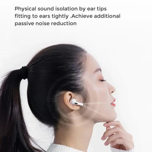 T03S PRO JOYROOM TWS Active Noise Cancelling ANC Earbuds - White Earbuds Joyroom