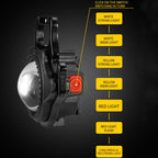 W5133 COB Rechargeable Keychain Light Small and Lightweight