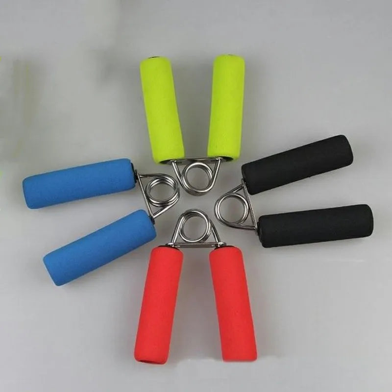 Hand Grippe foam hand grip strengthener  ,Strength Training for Fitness Gym Men's women's( random color)