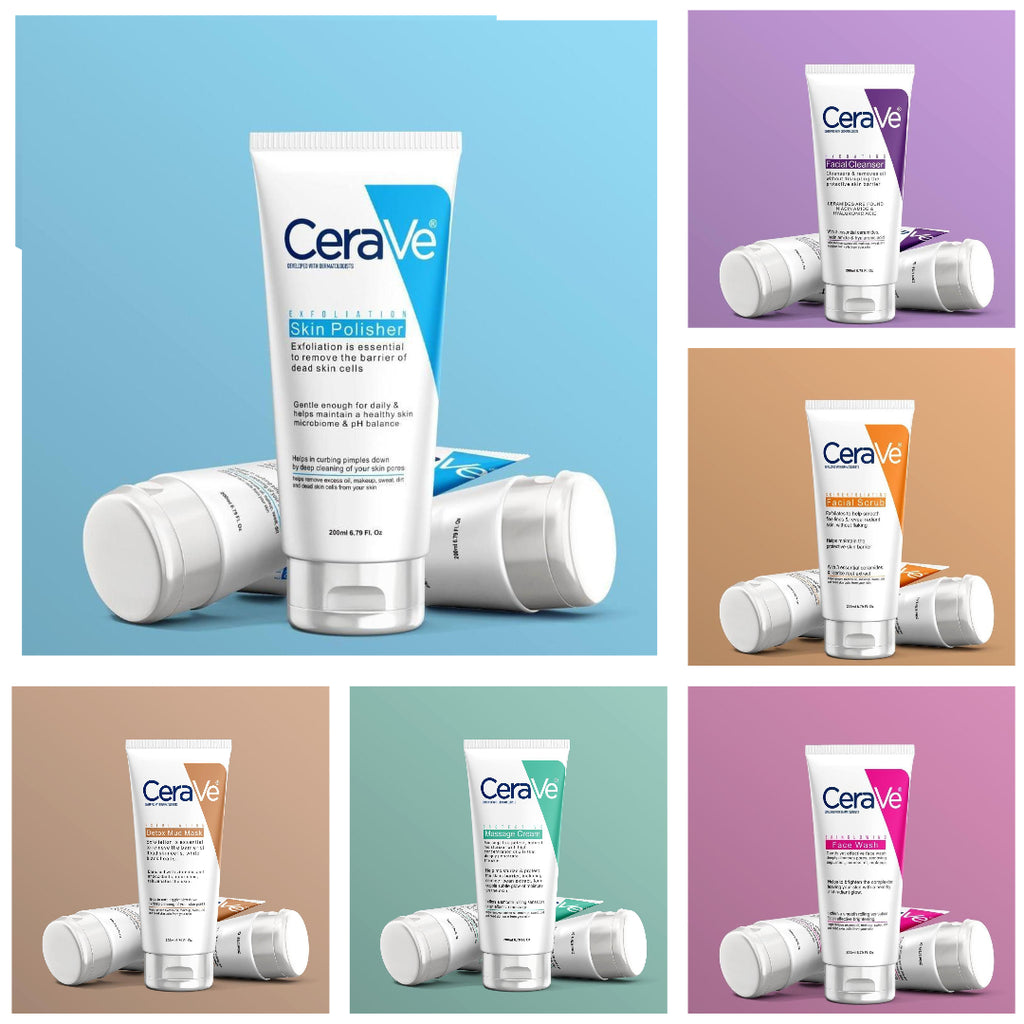 CeraVe Cream | CeraVe Skin Polisher | CeraVe Facial Cleanser | CeraVe Facial Scrub | CeraVe Face Wash | CeraVe Massage Cream | CeraVe Detox Mud Mask | Best Quality CeraVe Cream - 200ml ( Without Box )