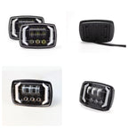 R60 Upgraded Headlight Beam for Honda CD70 / CG125 – Aluminum Body with Built-in DRL and Yellow Turn Indicators