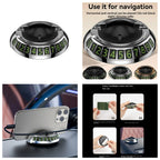 2 in 1 Dashboard Car Phone Holder with Navigation Bracket - 360° Rotation Phone Bracket For Car Use - Random Color