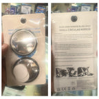 2pcs Round Blind Spot Mirrors – Wide-Angle Lens for Enhanced Rear and Side View Visibility – Convex Mirror for Cars, SUVs, and Trucks – Universal Fit Safety Accessory - Plastic Material