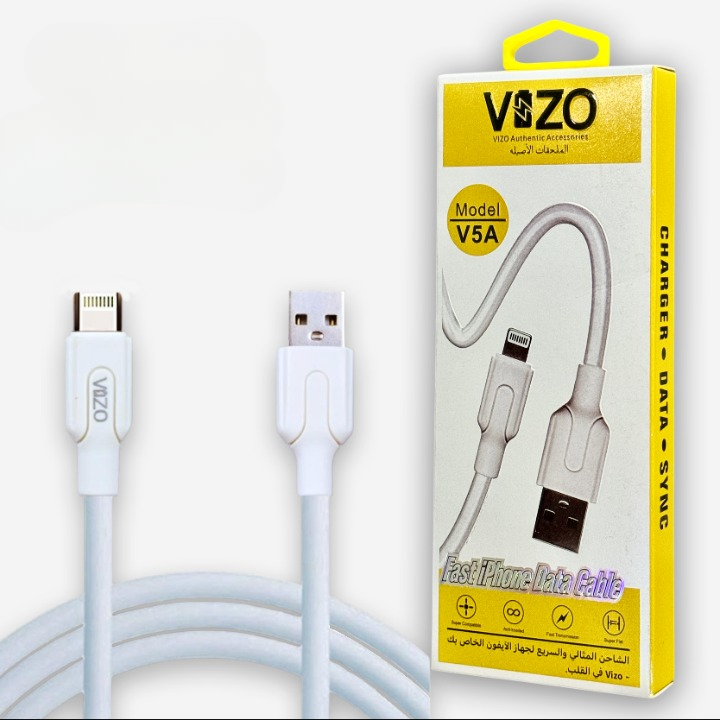 V5A iPhone Lightning Cable | Best Quality Cable For iphone | iPhone Charging Cable - iPhone Charging Pin
