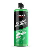 WaveX Auto Care | Wash + Wax Car Shampoo – 200ml | Delivers Wet Look &amp; Premium Gloss | Made in Pakistan