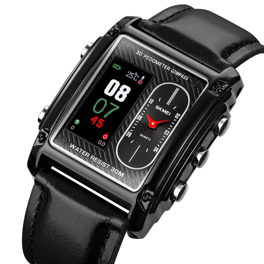 Original Skmei 1868 Boys New Style Design Famous Watch Digital Analog Mens Wrist Watches for Men Luxury Watch - Without Box