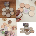 Pack Of 01 - 5 in 1 | Multi-Shade Face Powder Palette with Mirror | Compact Makeup Kit for All Skin Tones | Natural Finish &amp; Easy Blending