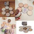 Pack Of 01 - 5 in 1 | Multi-Shade Face Powder Palette with Mirror | Compact Makeup Kit for All Skin Tones | Natural Finish &amp; Easy Blending