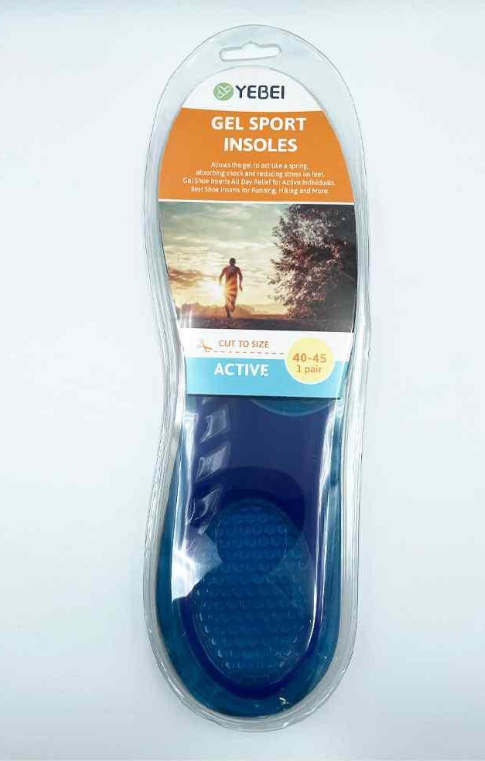 Universal Foot Insole Pads (Pair) – Soft &amp; Trim-to-Fit