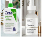 Pack of 2 CeraVe Hydrating Cleanser 236 ml + Niacinamide Serum 30ml Deal | Perfect Deal CeraVe Hydrating Cleanser &amp; Niacinamide Serum