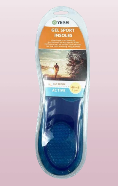 Universal Foot Insole Pads (Pair) – Soft &amp; Trim-to-Fit