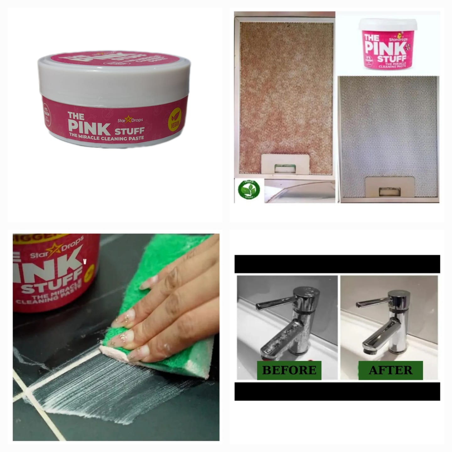 The Miracle All Purpose Cleaning Paste (The Pink Stuff) -