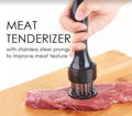 Meat Tenderizer Loose Meat  Stainless Steel Needle Eco-Friendly (random color)