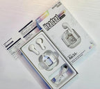 Air31 Earbuds Wireless Crystal Transparent body - Without Silicone Pouch ( random color )