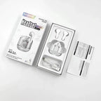 Air31 Earbuds Wireless Crystal Transparent body - Without Silicone Pouch ( random color )