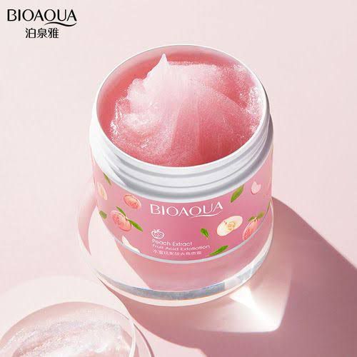 Bioaqua Peach Extract Exfoliating Face Gel Cream – Fruit Acid Gentle Peeling Gel, 140g