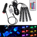Interior light Remote control 36 led RGB LIGHT strip Without button for bike/car/jeeb and all vehicles (with remote)