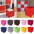 CUBE BOX SPACE SAVER STORAGE BOX (random colors)