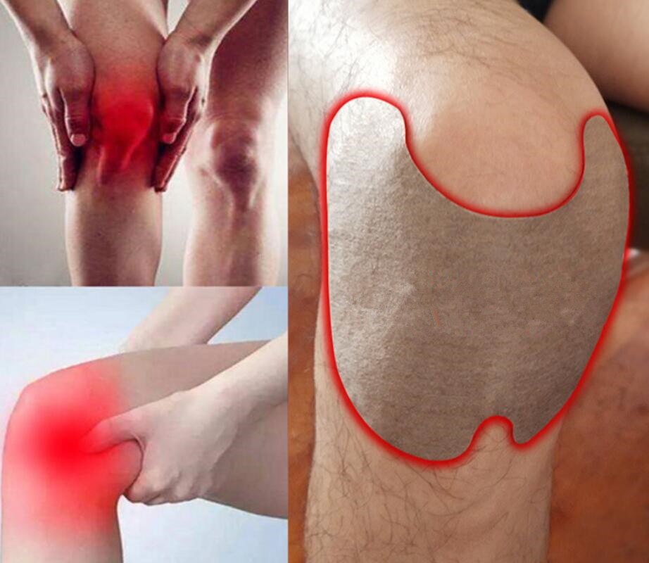 New Knee Plaster Sticker Wormwood Extract Knee Joint Ache Fast Pain Relieving Paster Knee Rheumatoid Arthritis Body Patches( 10 patches)