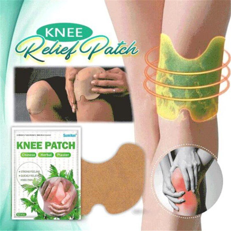 New Knee Plaster Sticker Wormwood Extract Knee Joint Ache Fast Pain Relieving Paster Knee Rheumatoid Arthritis Body Patches( 10 patches)