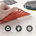1PCS Multifunction Heat Resistant Silicone Mat Drink Cup Coasters Nonslip Pads Pot Holder Table Placemat Kitchen Accessories (random color)