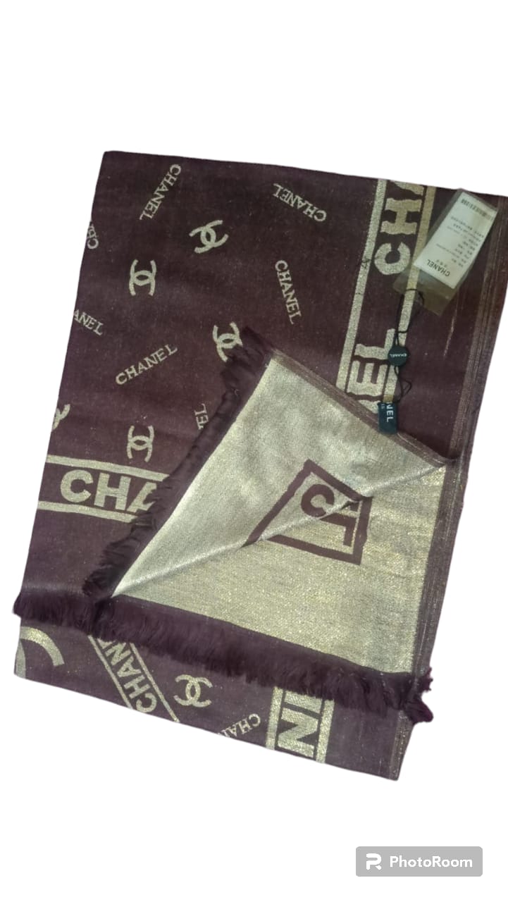 Branded Pashmina two Tone Staller for Winter by Channel