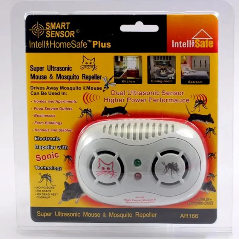 Super Ultrasonic Mouse &amp; Mosquito Repeller for Homes And Apartments