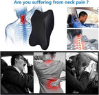Car Seat Headrest Cushion Memory Foam Pillow Neck Support Pad Universal Headrest Neck Pillow - Pillow Car Cushion