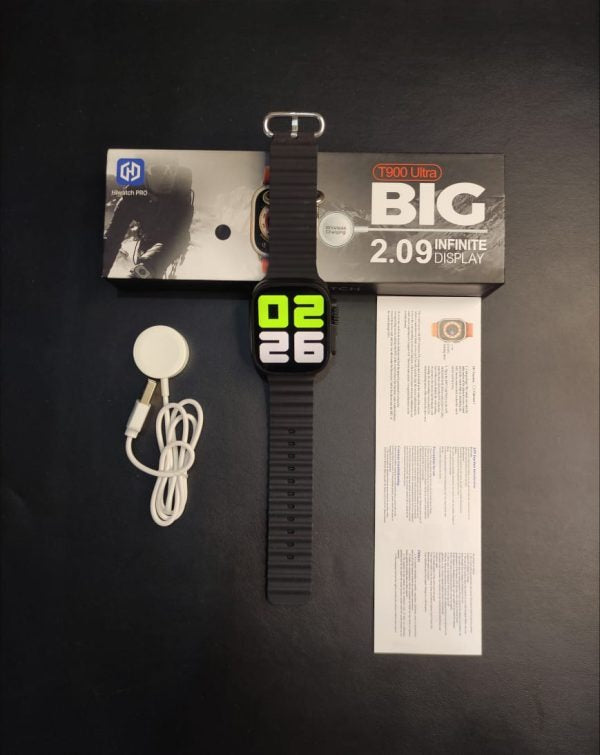 T900 Ultra Smart Watch Fitness Tracker - 2.09 Infinite Display (random color)