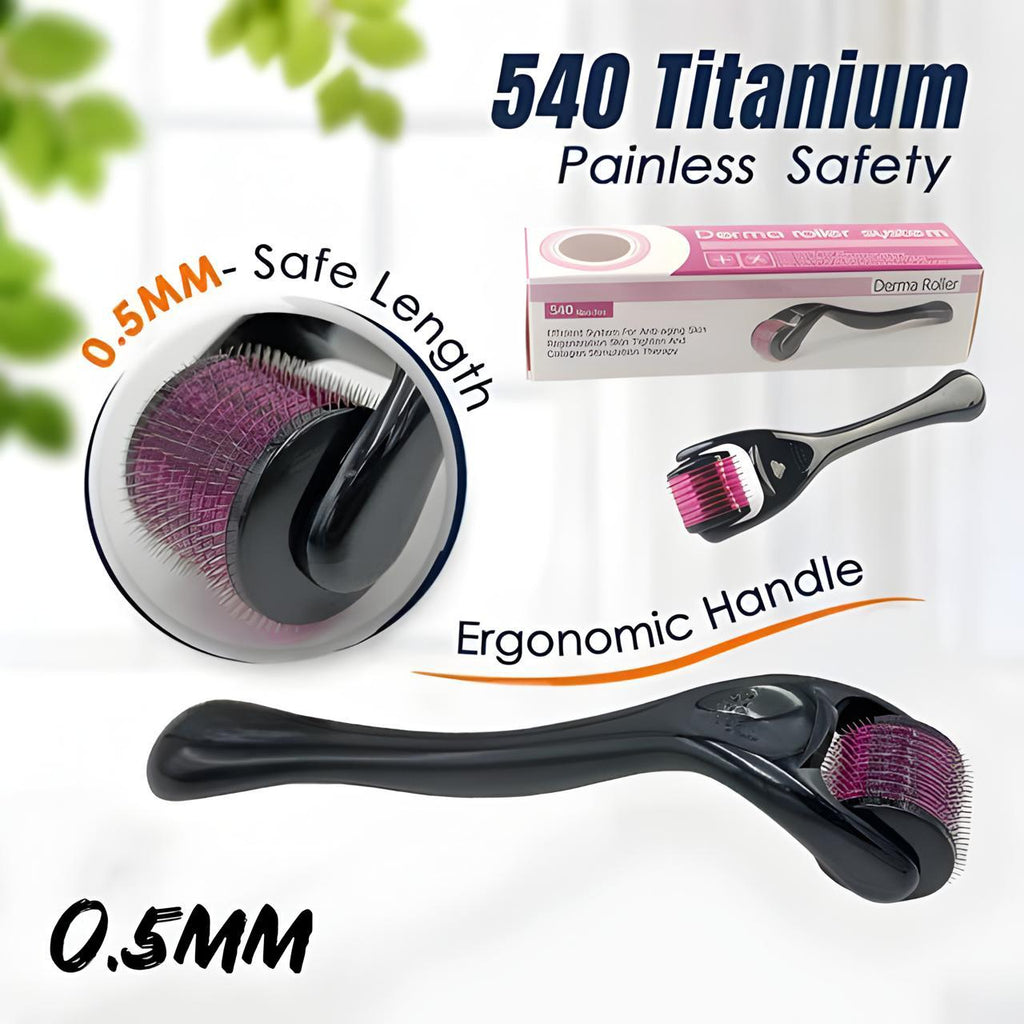 Professional Best Derma Roller Hair Therapy Micro-Needle | Derma Roller for Hair re-growth &amp; Skin For Male And Female