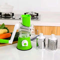 Multifunctional Manual Vegetable TABLE TOP DRUM  Cutter Slicer ( Random Color )