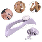 Eyebrow Threading Tool – Modern Plastic Cotton Facial &amp; Body Hair Remover for Women - Random Color