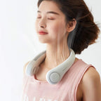 Portable Neck fan air Cooler &amp; Purifier... Adjustable 3 speed and Rechargeable (random color )