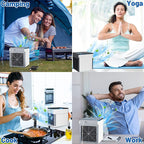 Mini air conditioning cooling fan multifunction usb new household portable air conditioner humidifier strong wind | Portable Fan | portable air cooler (Usb Operated) (Random Color)