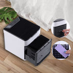 Mini air conditioning cooling fan multifunction usb new household portable air conditioner humidifier strong wind | Portable Fan | portable air cooler (Usb Operated) (Random Color)